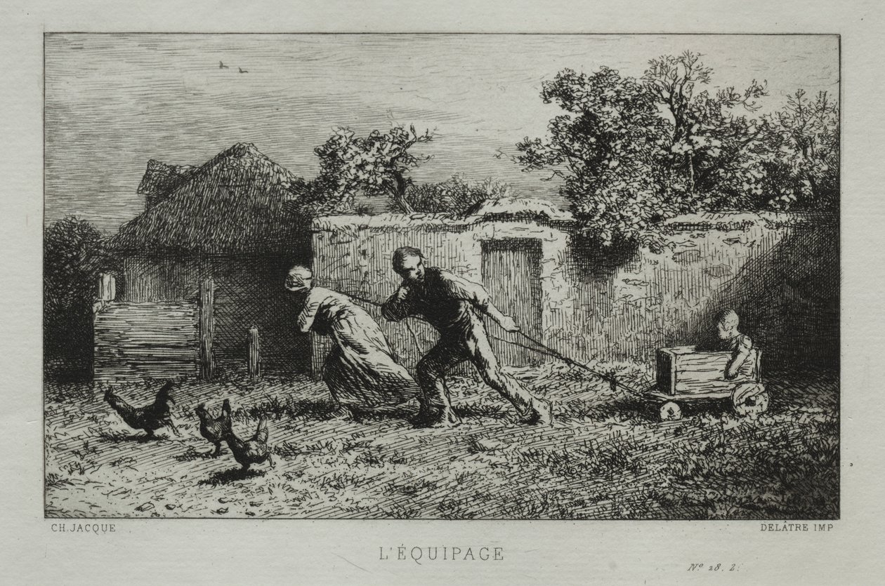 La tripulación de Charles Emile Jacque