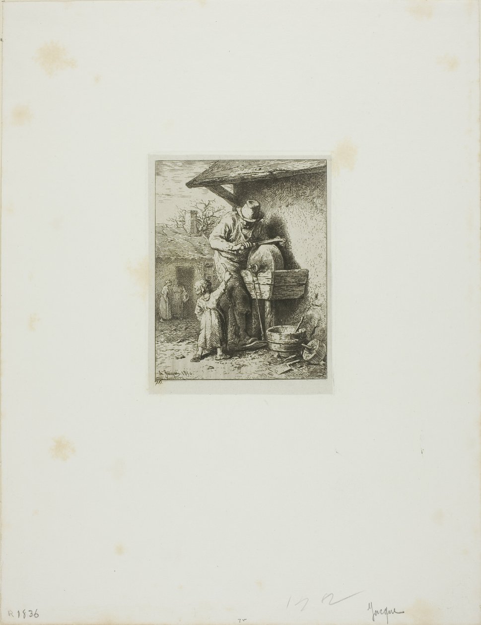 El afilador de Charles Emile Jacque