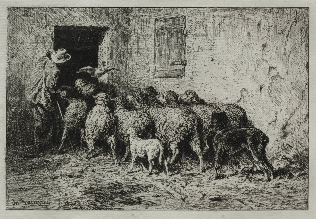 El Regreso de Charles Emile Jacque