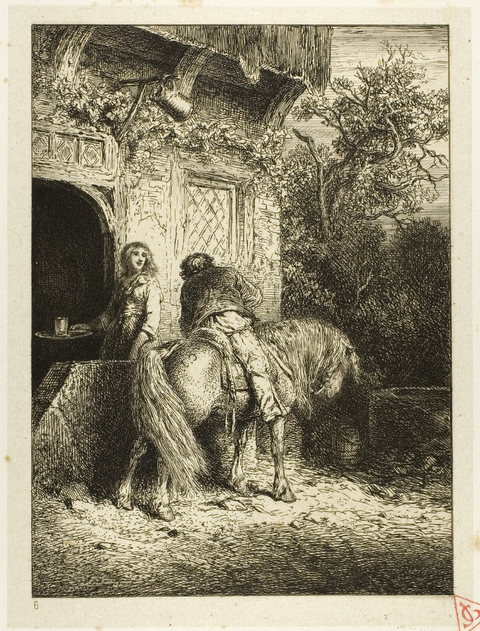 El jinete de Charles Emile Jacque