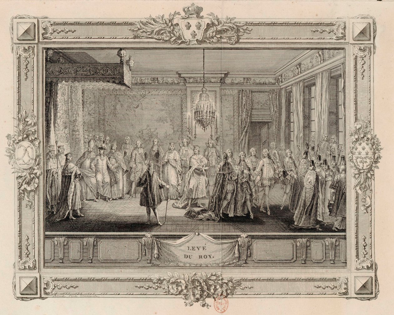 Levée del Rey Luis XVI de Charles Emmanuel Patas