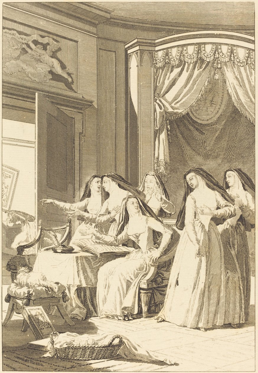 Hermana Jeanne de Charles Emmanuel Patas after Charles Monnet