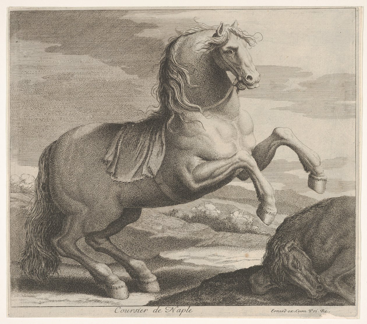 Coursier de Naple de Charles Errard le fils