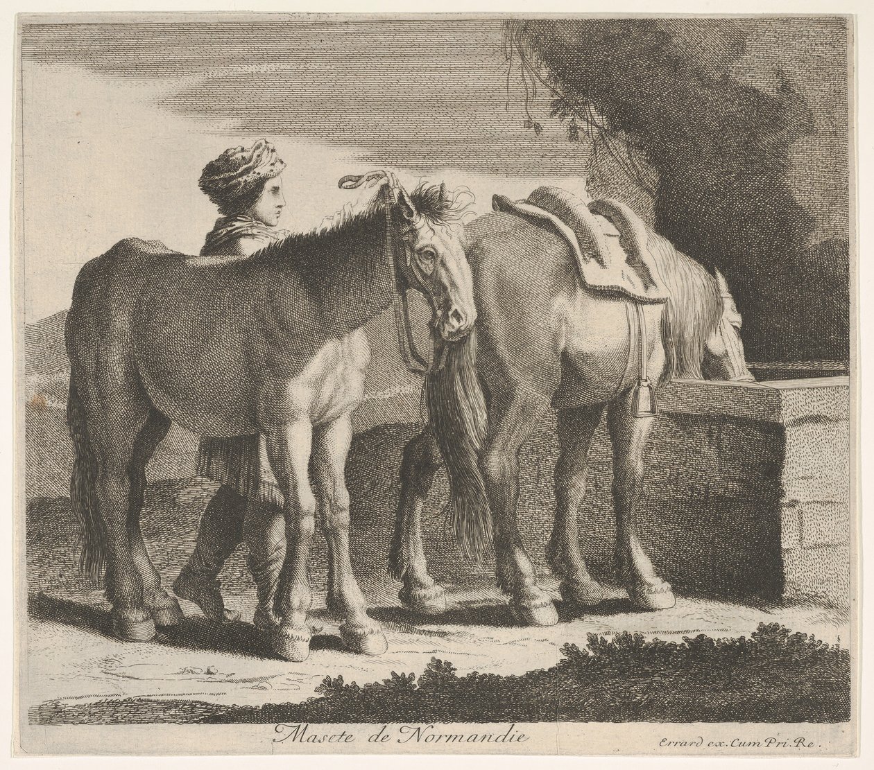 Masete de Normandía de Charles Errard le fils