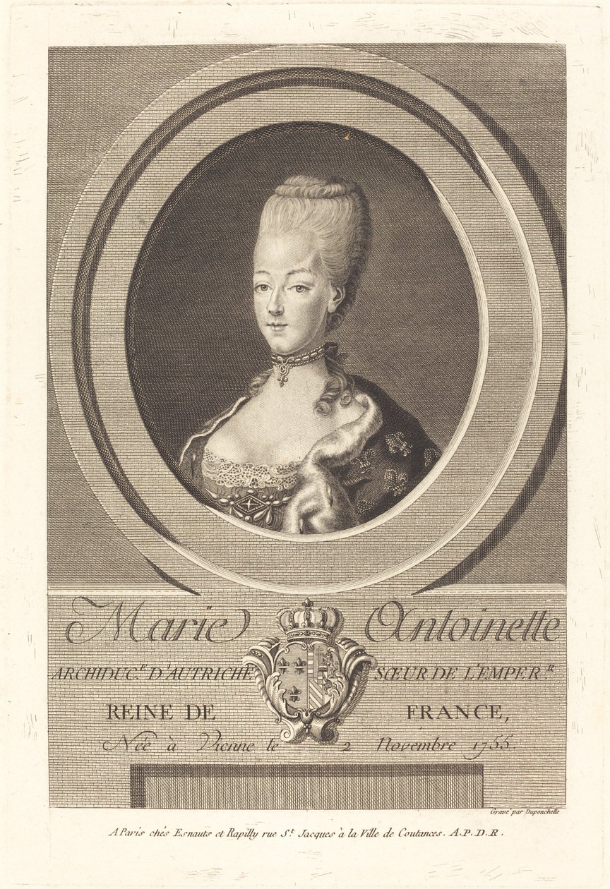 María Antonieta de Charles Eugene Duponchel