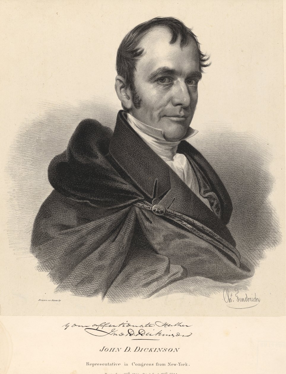 John Dean Dickinson de Charles Fenderich