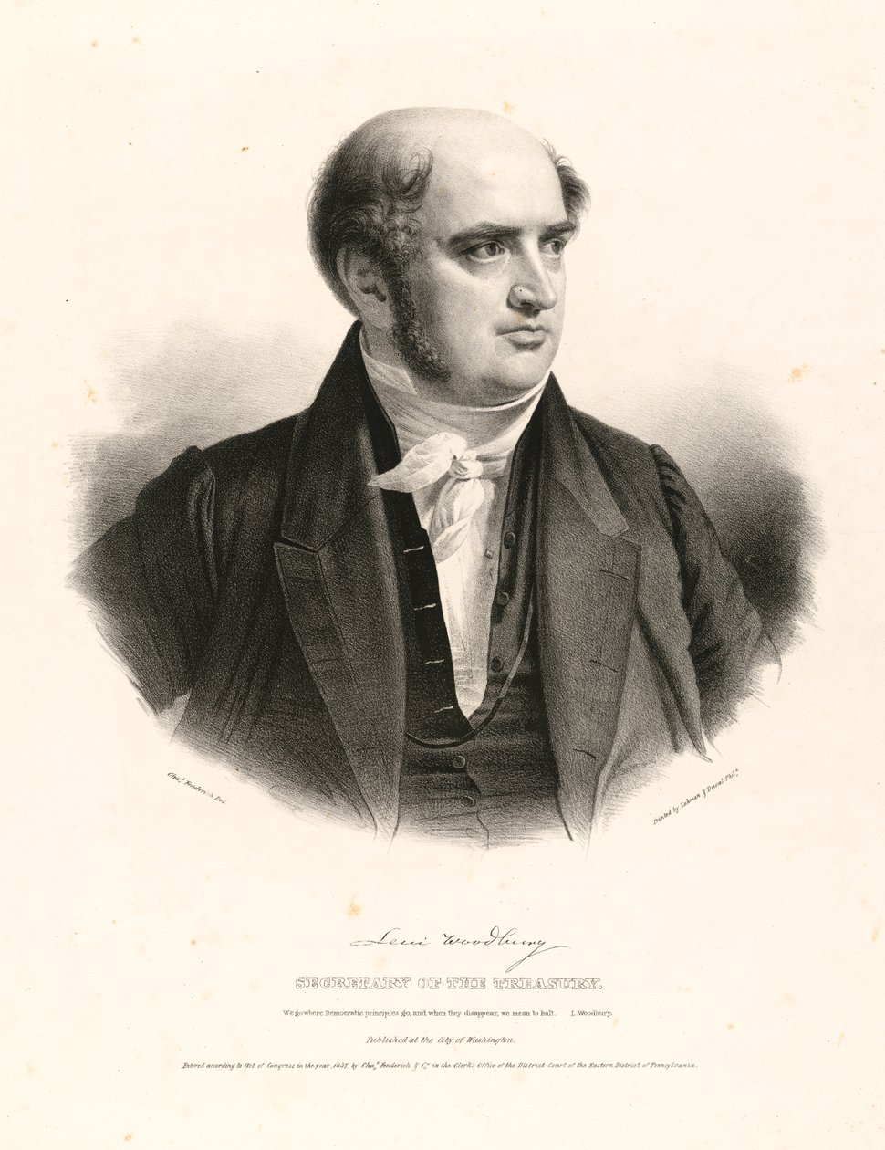 Levi Woodbury de Charles Fenderich