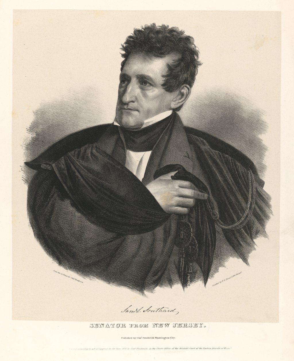 Samuel Lewis Southard de Charles Fenderich
