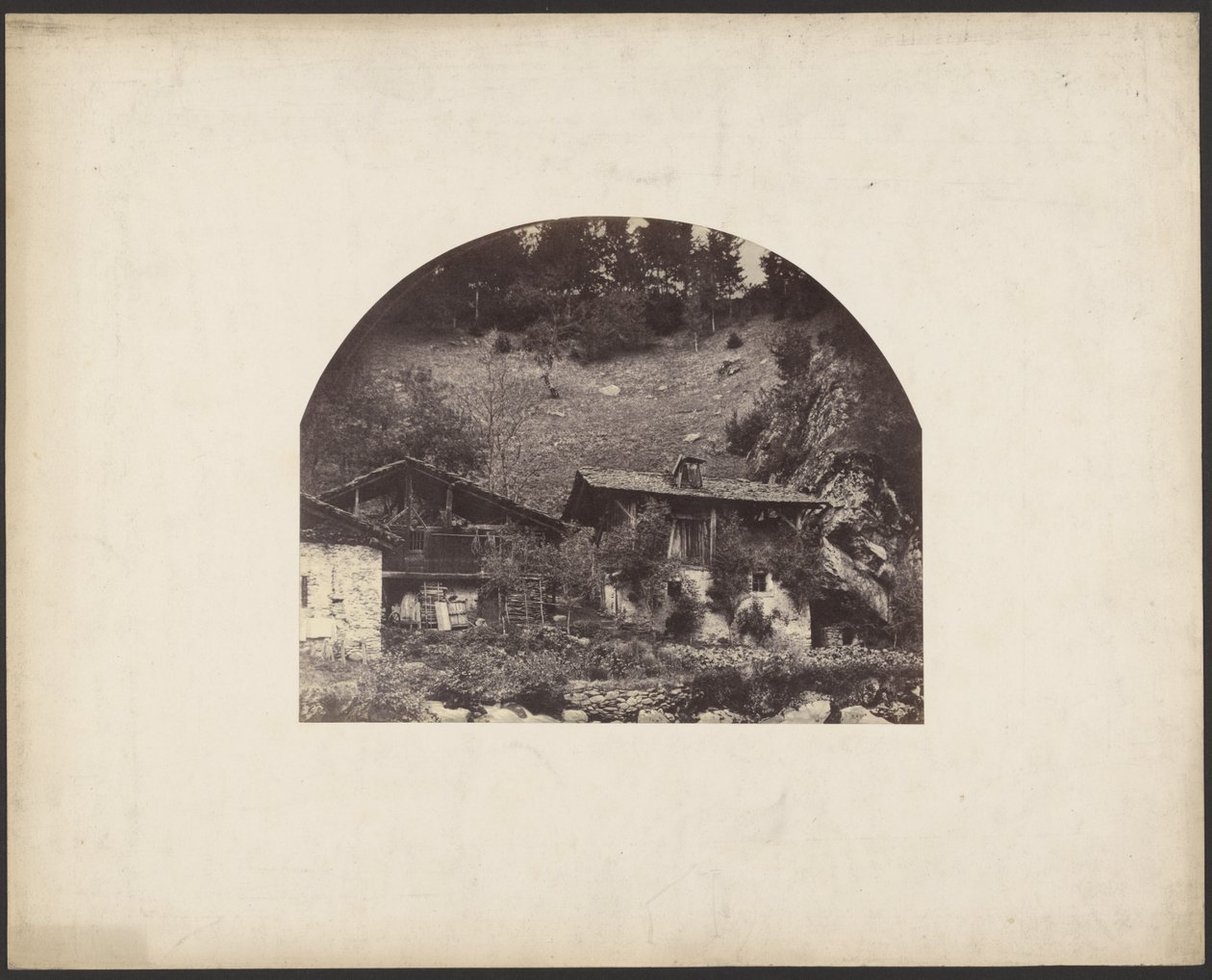 [Paisaje con granja] de Charles Fortunat Paul Casimir Perier