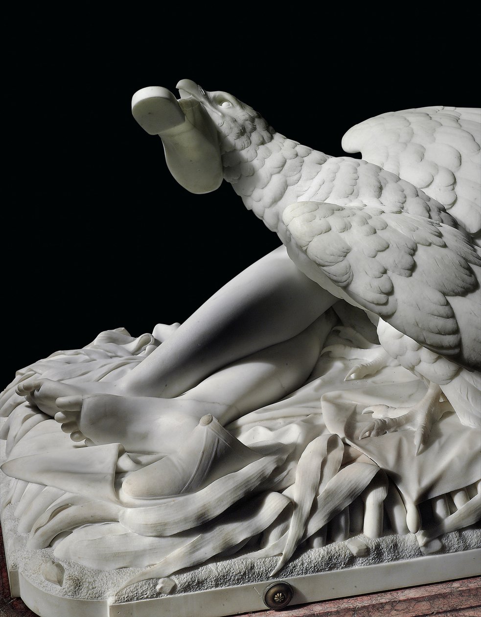 Figura de tamaño natural de Rhodopis sobre pedestal de Charles Francis Fuller