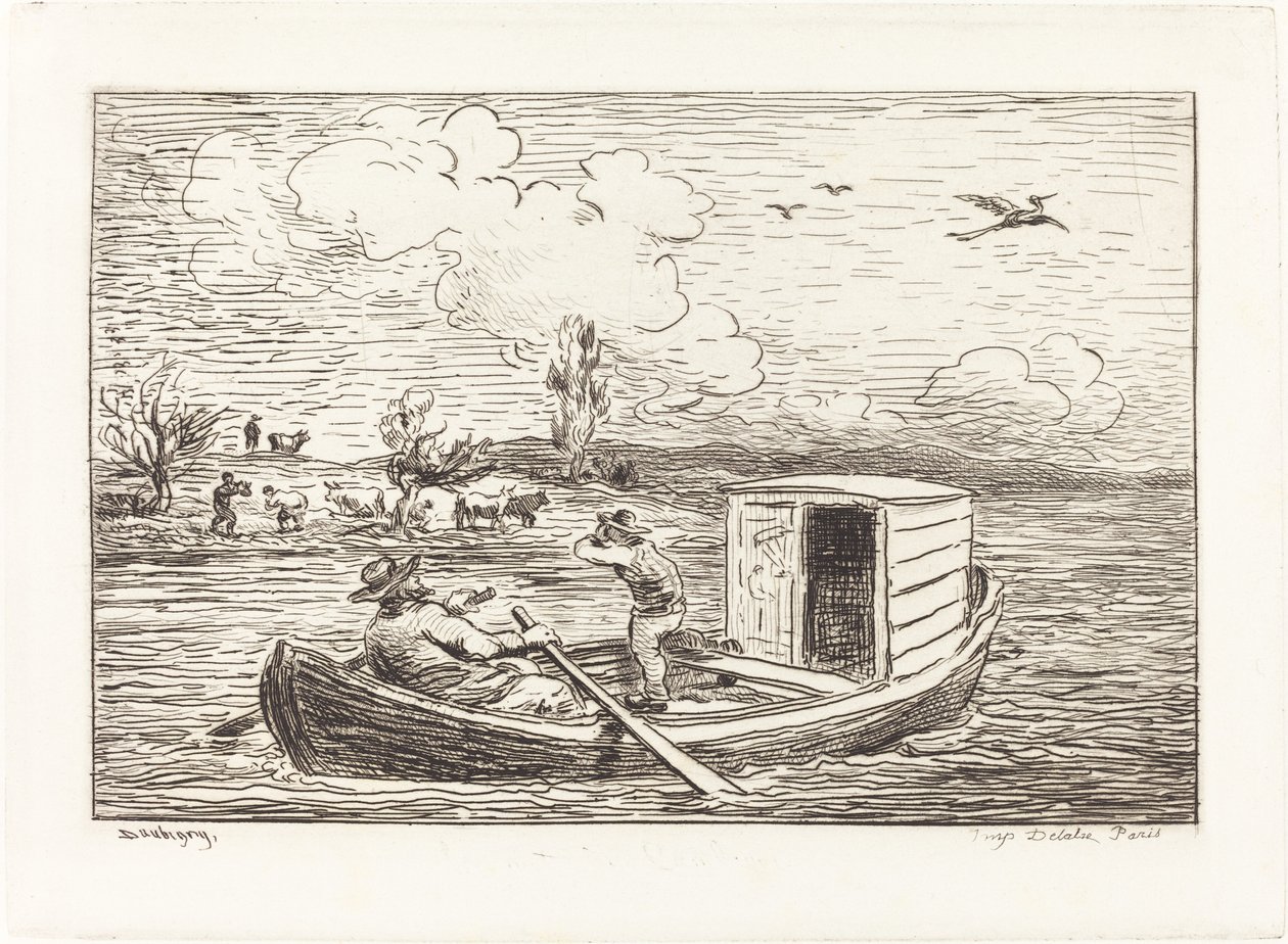 La palabra de Cambronne (Le Mot de Cambronne) de Charles Francois Daubigny