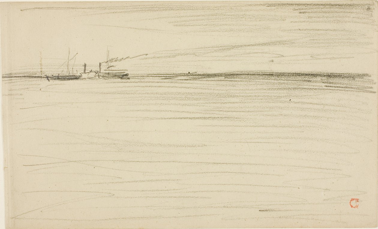 Cruzando el canal de Charles Francois Daubigny