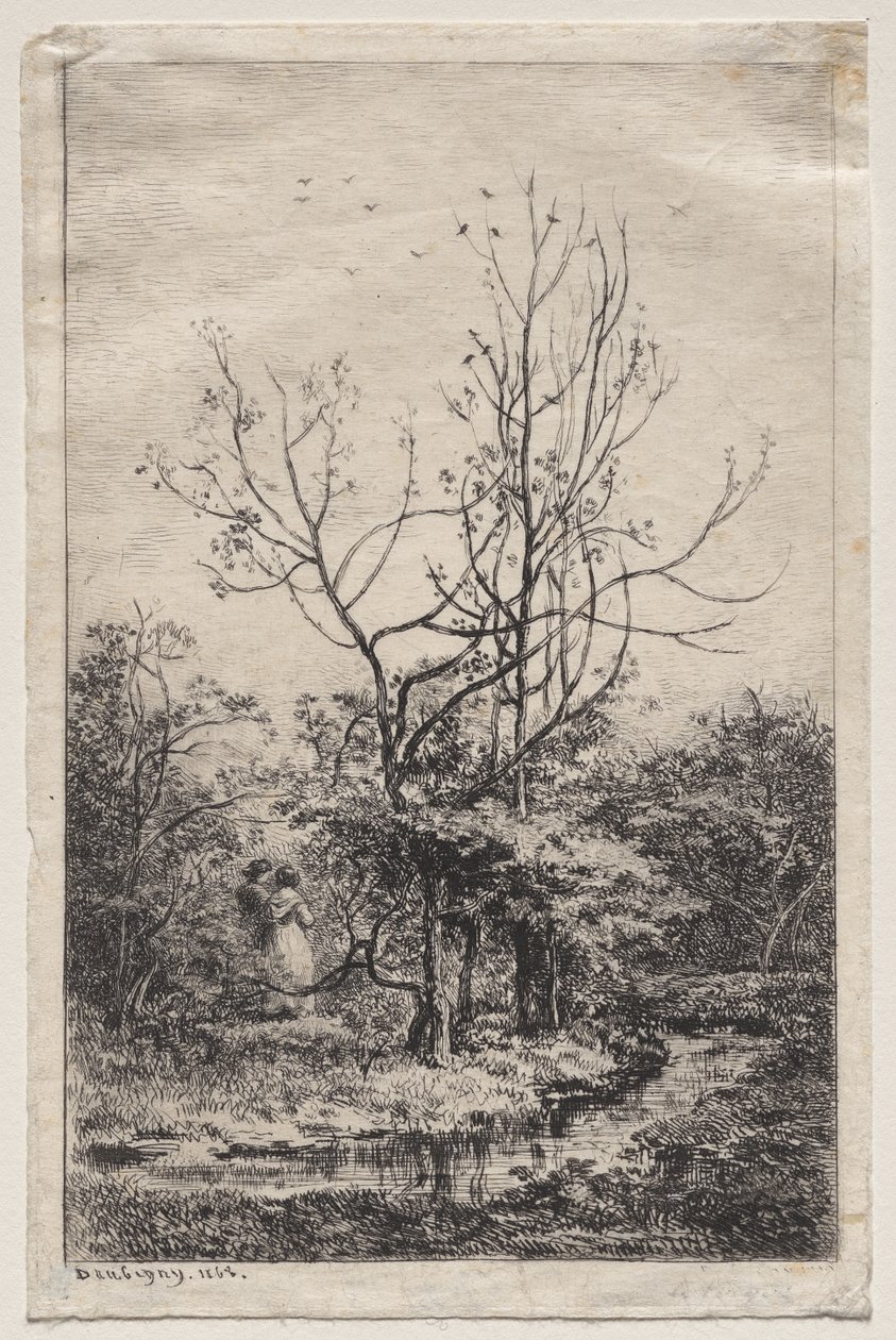 El huerto de Charles Francois Daubigny