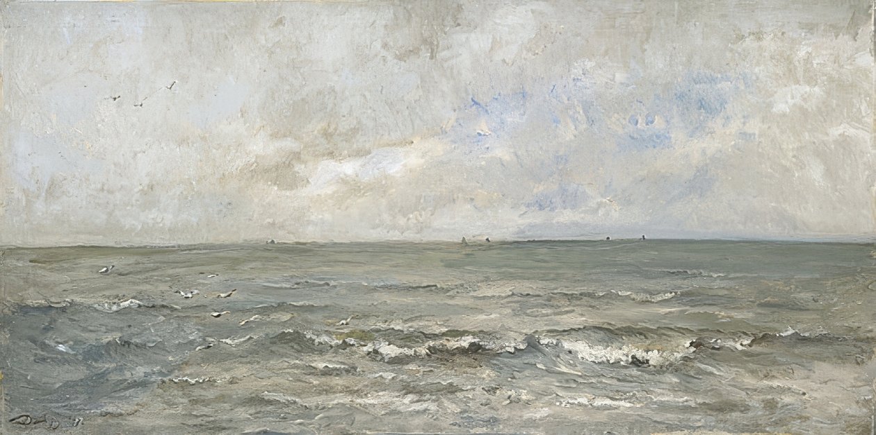 Escena marina de Charles Francois Daubigny