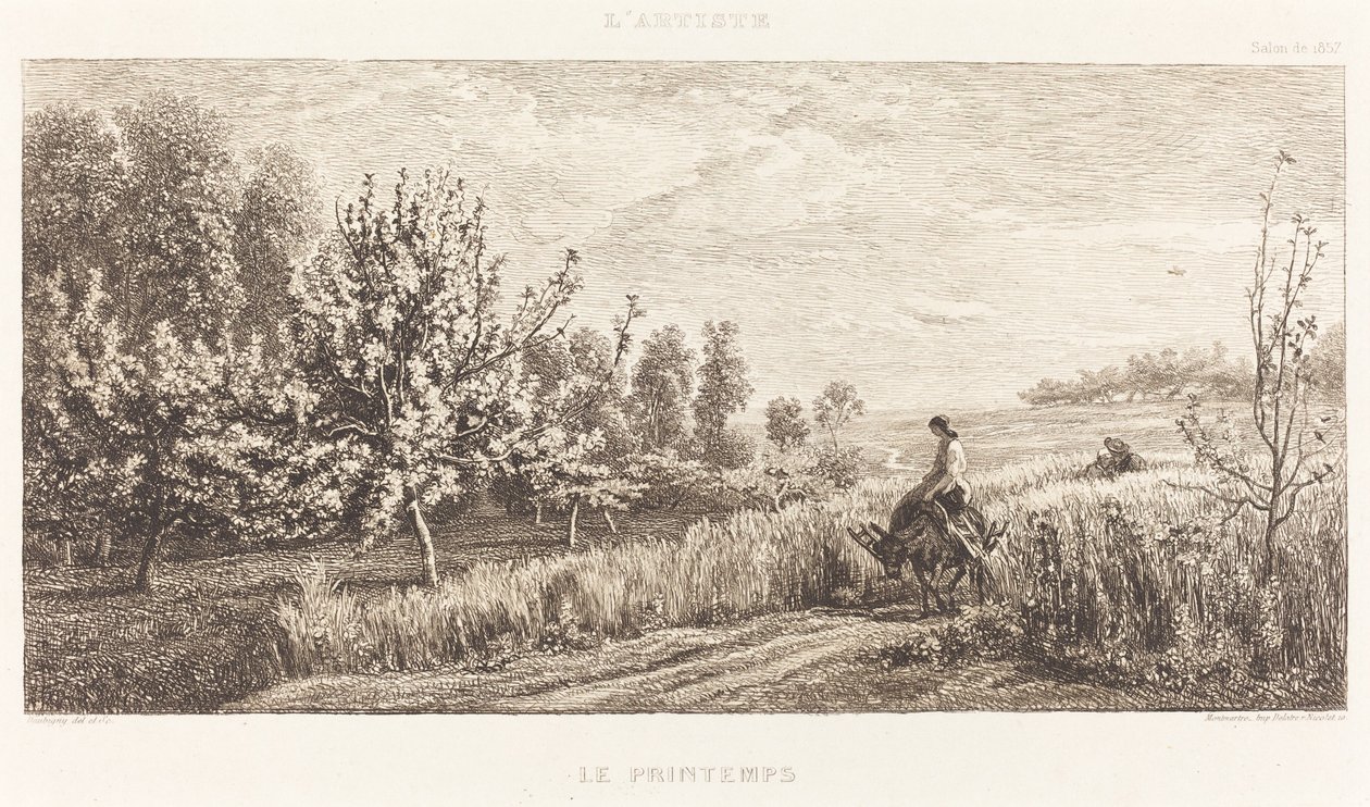 Primavera de Charles Francois Daubigny