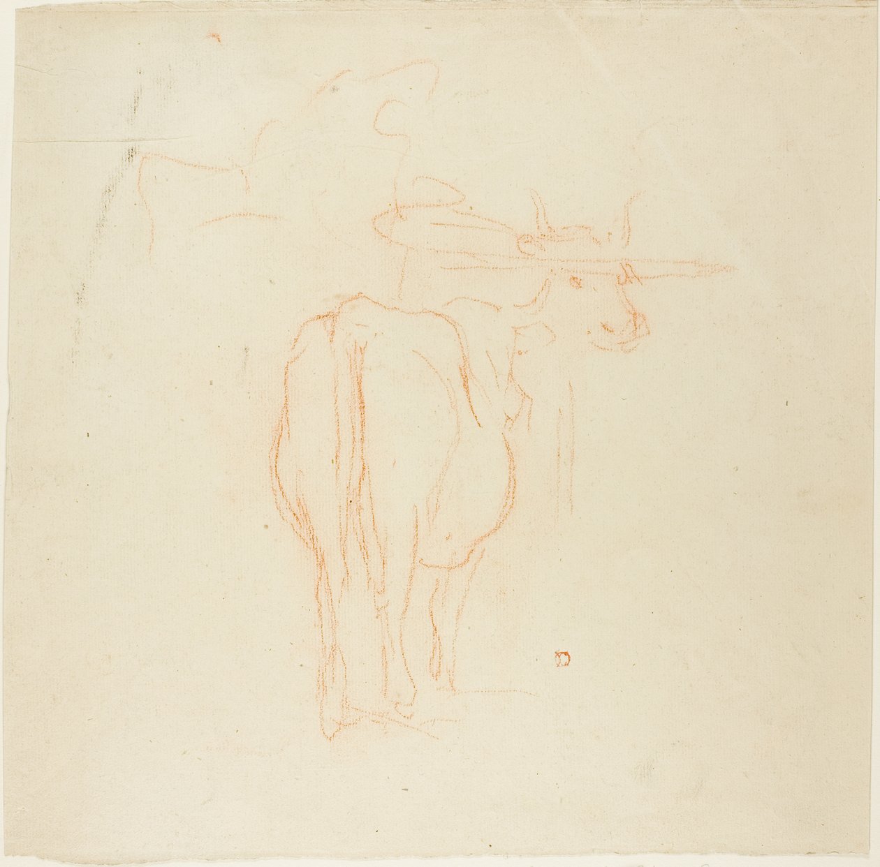 Ganado de pie de Charles Francois Daubigny