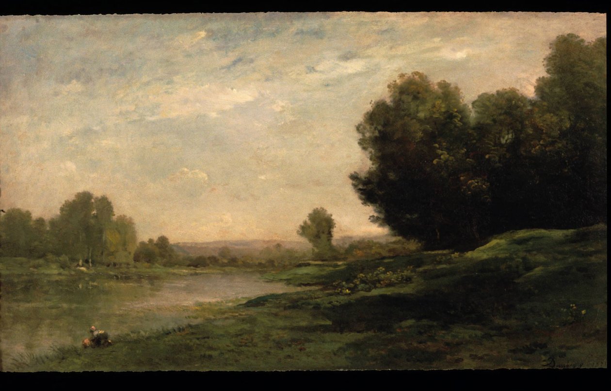 Las orillas del Oise de Charles Francois Daubigny