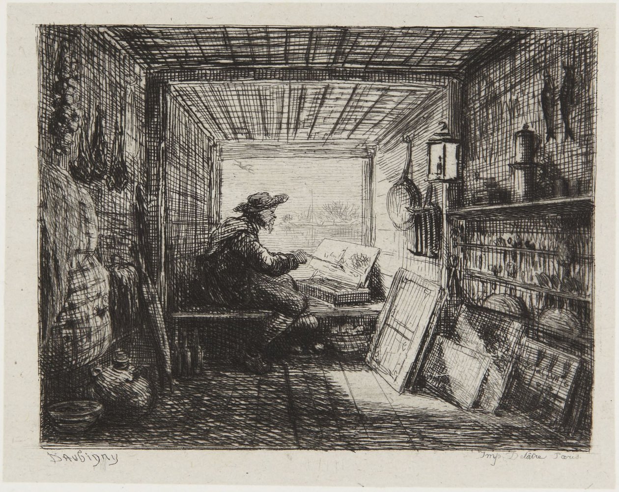 El estudio-barco de Charles Francois Daubigny