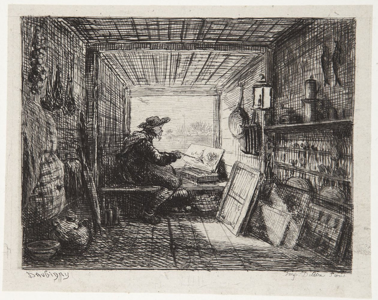 El estudio-barco de Charles Francois Daubigny