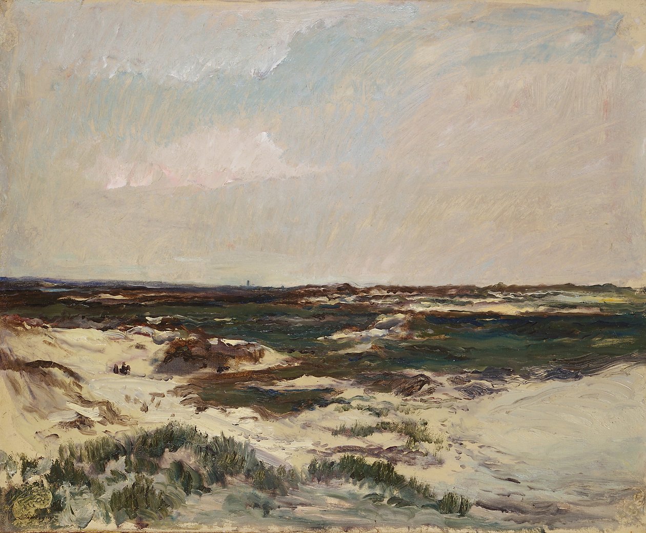 Las dunas en Camiers de Charles Francois Daubigny