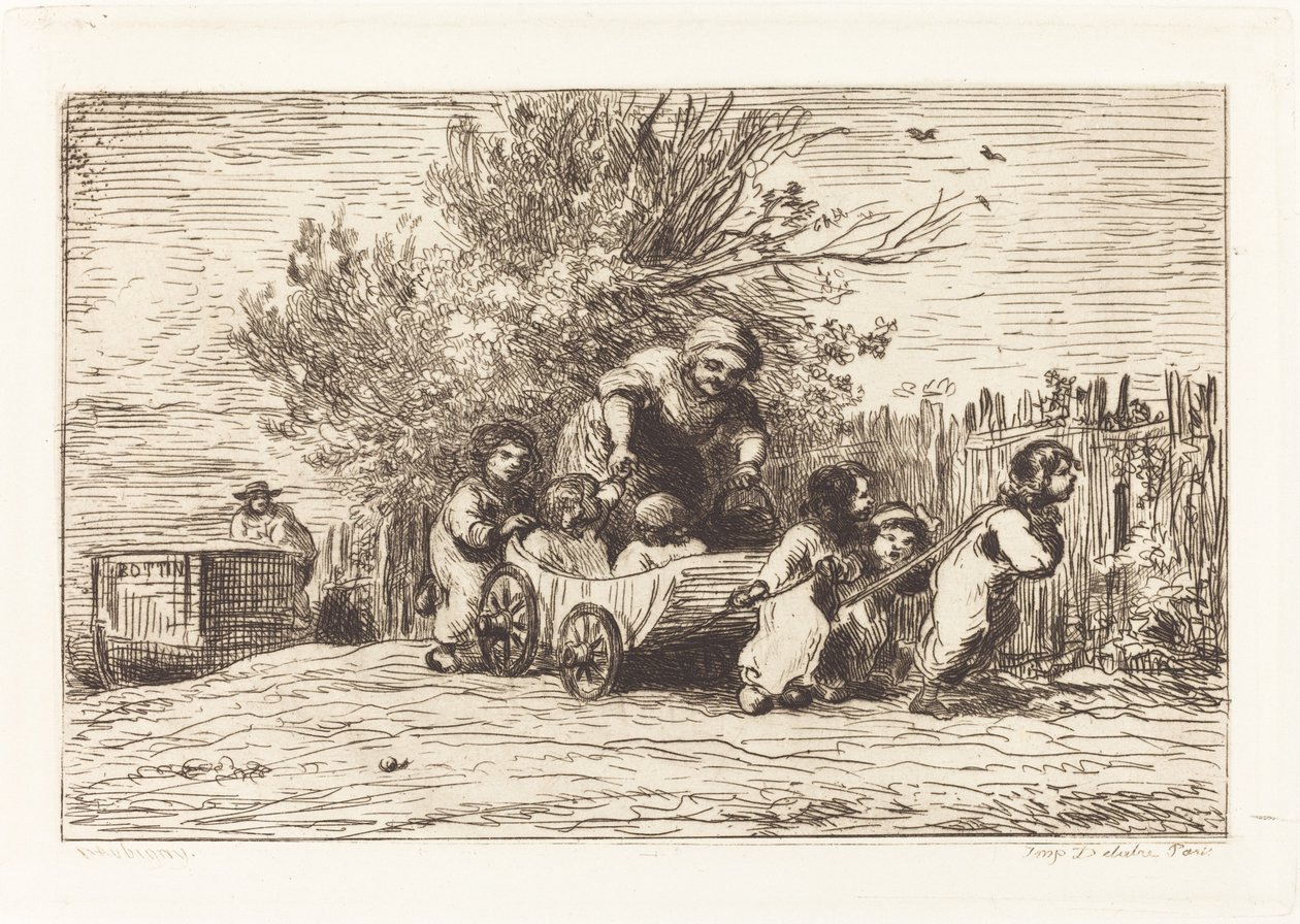 La herencia del carruaje de Charles Francois Daubigny