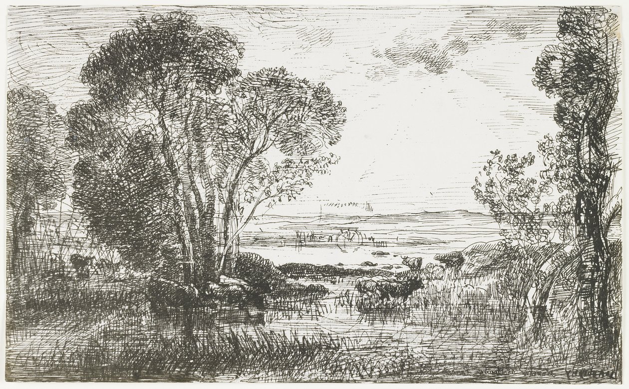 El motor hidráulico, 1862 de Charles Francois Daubigny