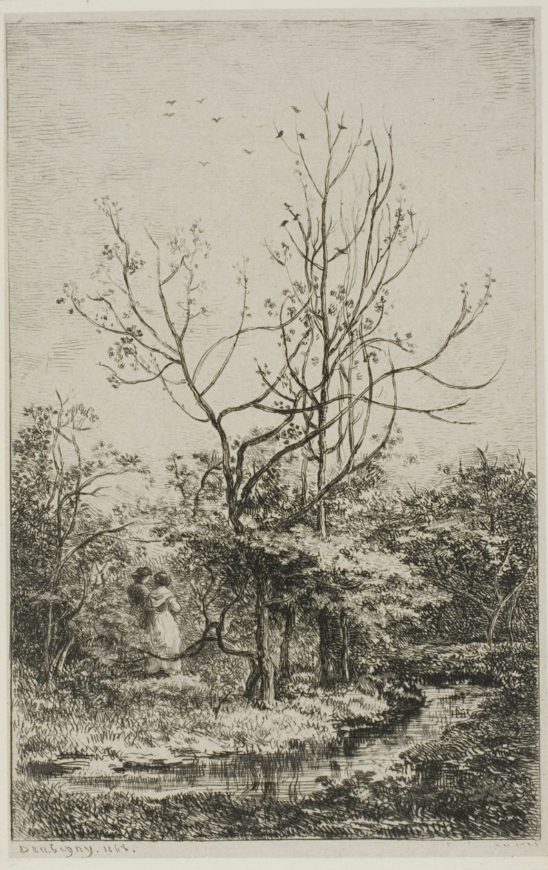 El huerto de Charles Francois Daubigny