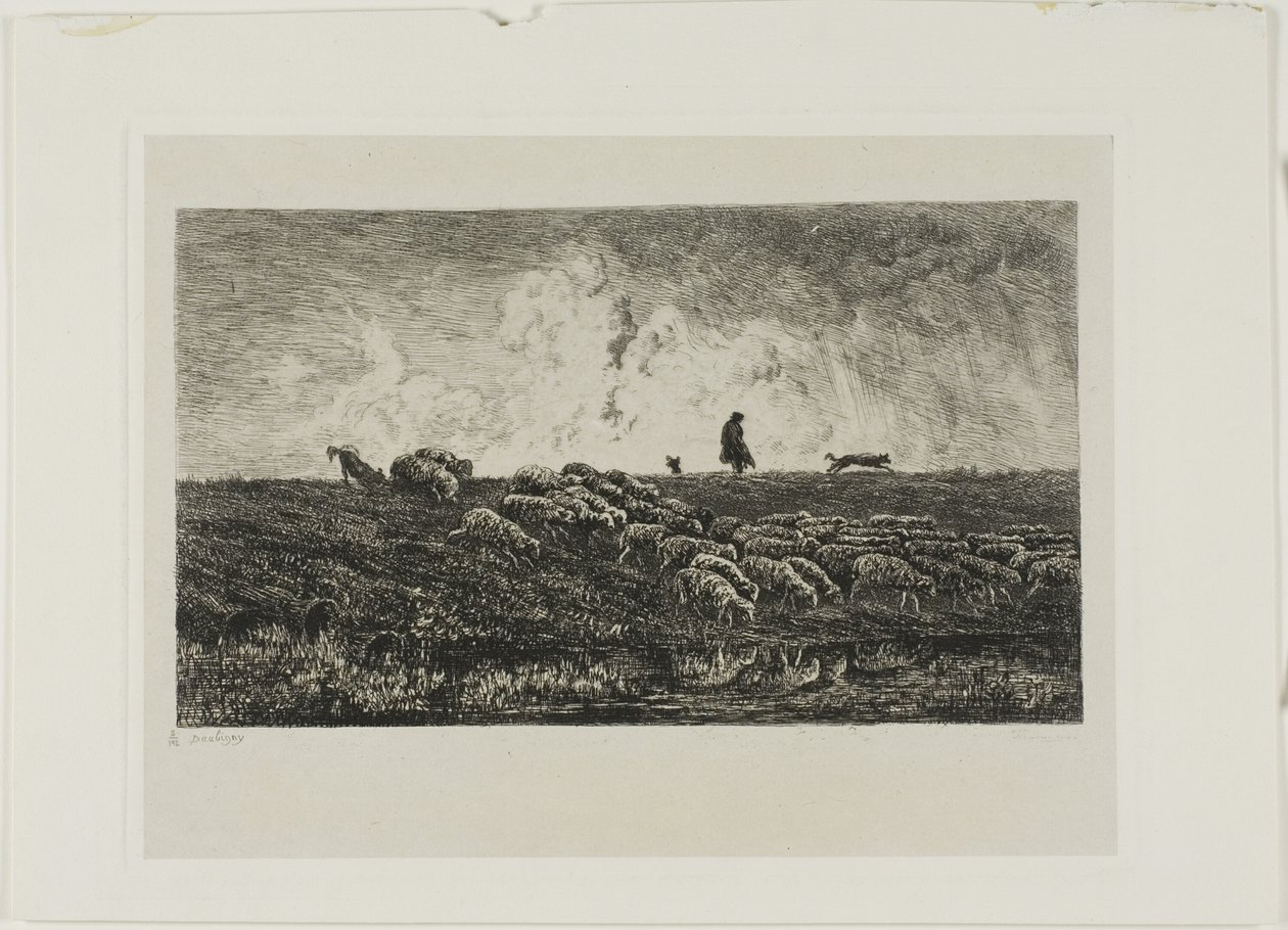 La ducha de Charles Francois Daubigny