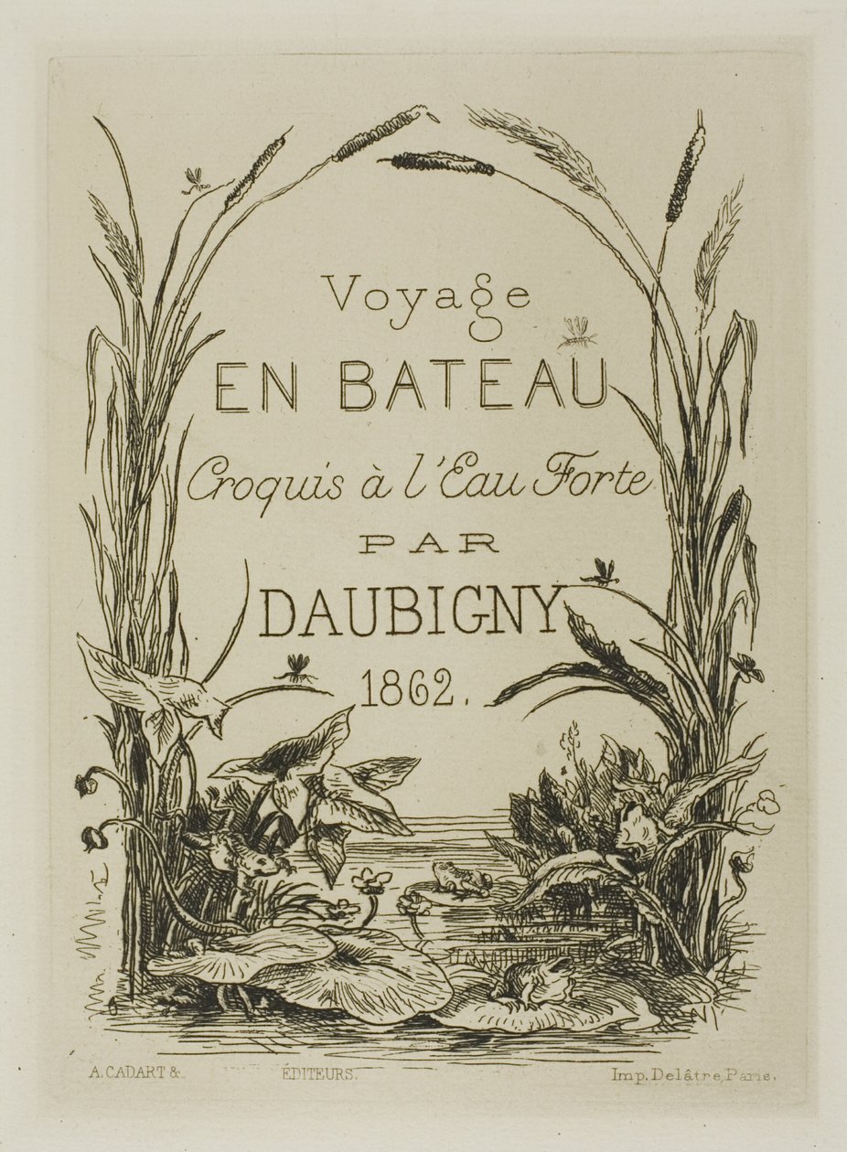 Portada del álbum de Charles Francois Daubigny