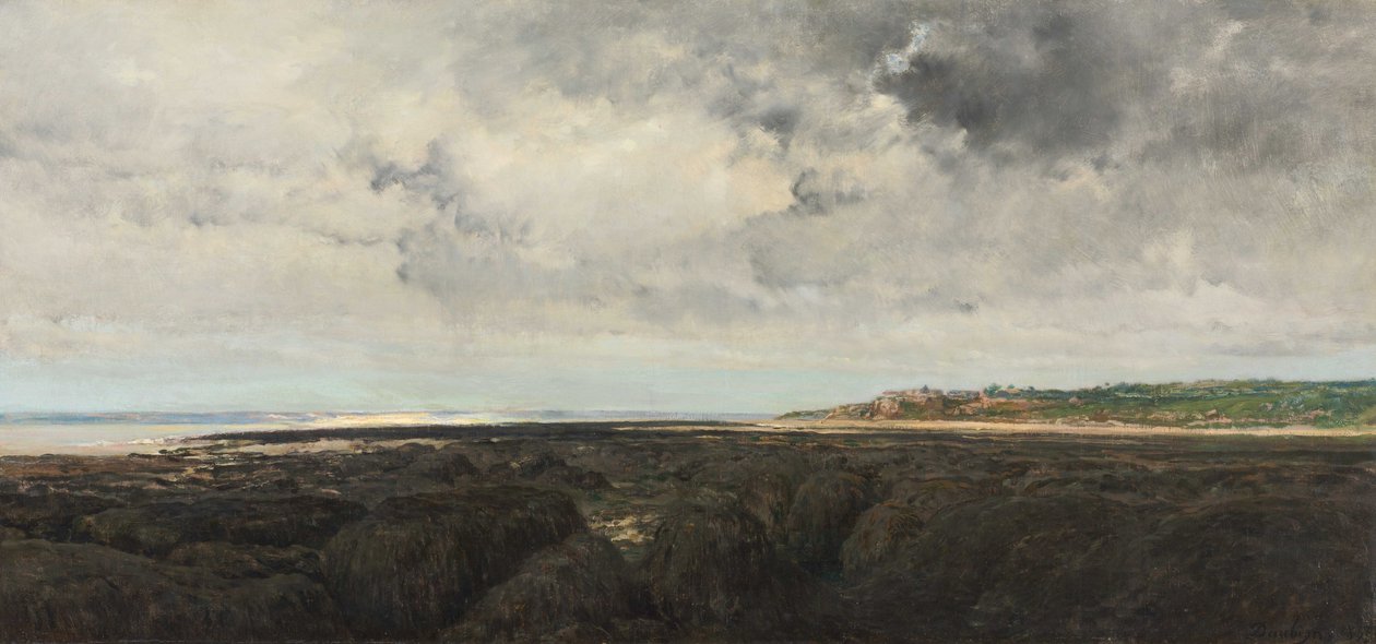 Villerville Visto desde Le Ratier de Charles Francois Daubigny