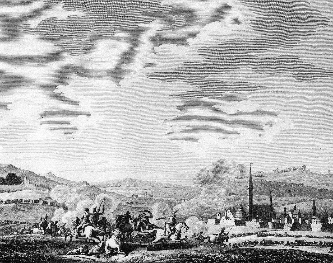 Revolución francesa: Batalla de Nerwinden el 18 de marzo de Charles Francois Gabriel Levachez