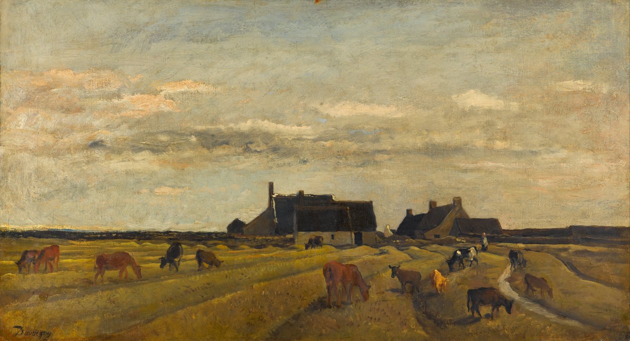 Granja de Kerity, Bretaña de Charles Francois Daubigny
