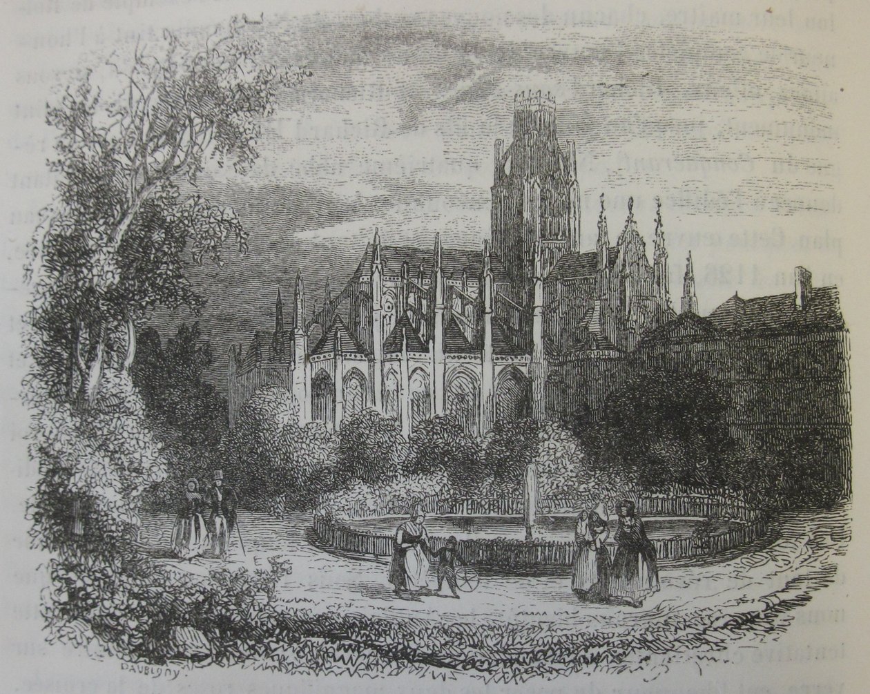 Normandía Jules Janin ilustración 52 de Charles Francois Daubigny