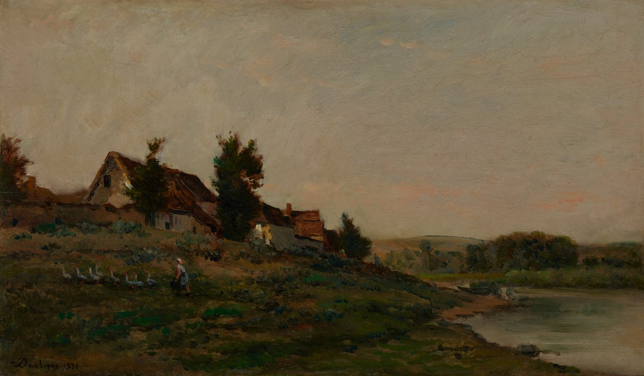 La Chaumière de Charles Francois Daubigny