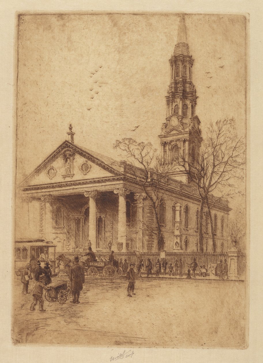 San Pablo, Broadway, N.Y., 1906 de Charles Frederick William Mielatz