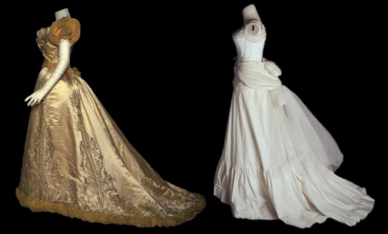 Vestido de noche de Bertha Palmer de Charles Frederick Worth
