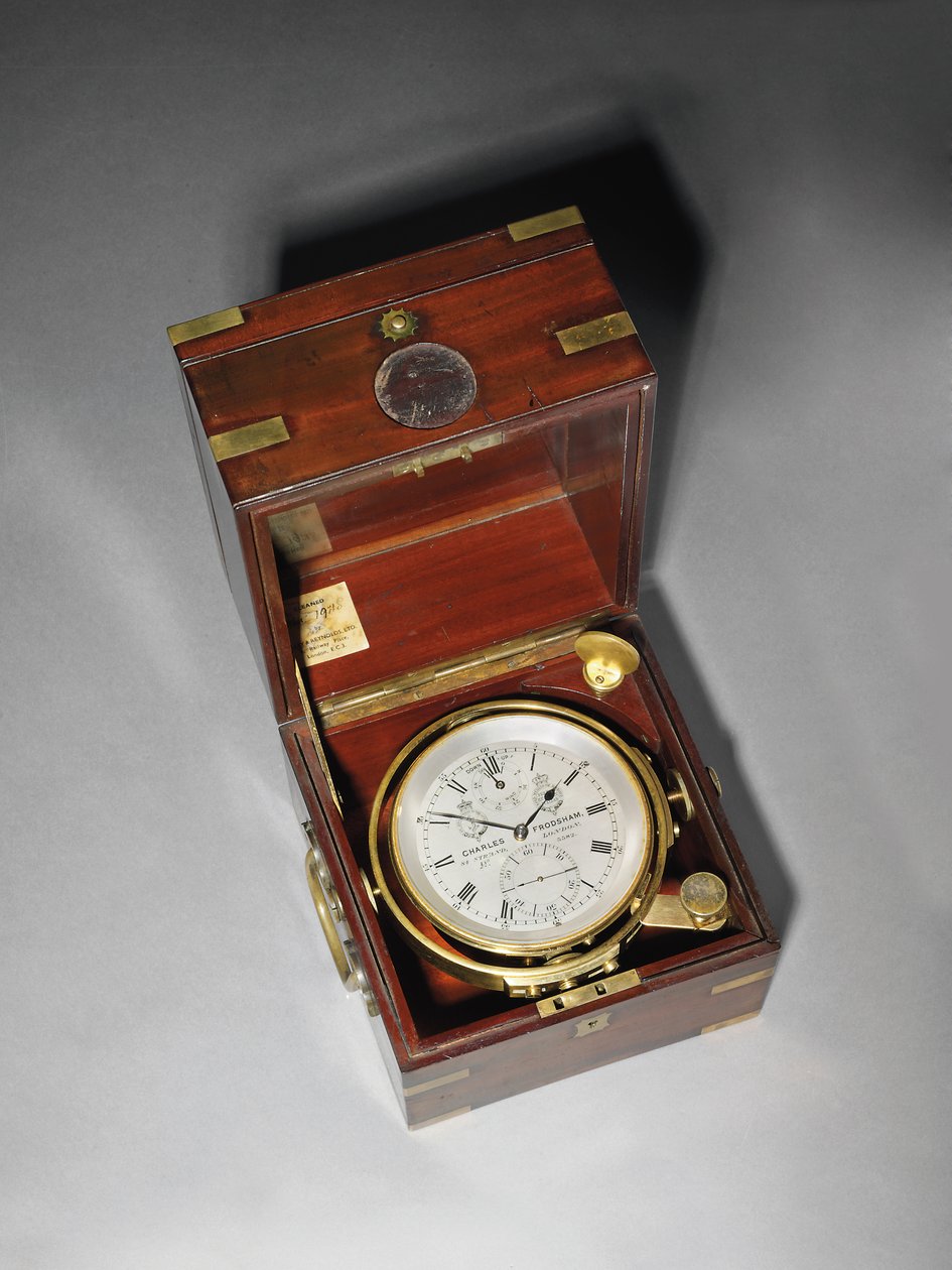 Un cronómetro marino victoriano de dos días con equilibrio Hartnup, c.1870 de Charles Frodsham