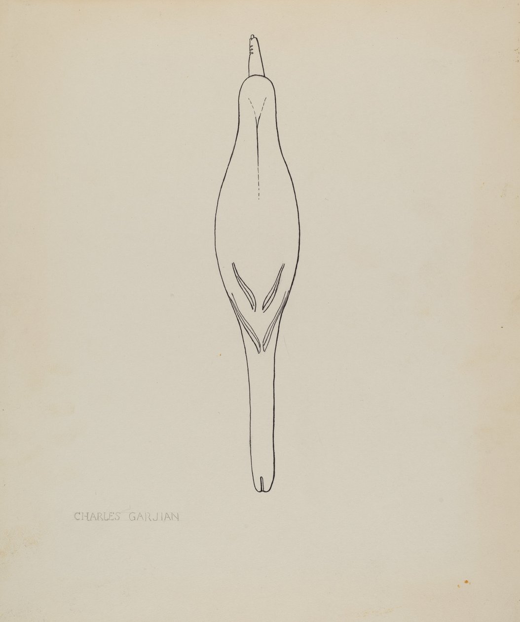 Señuelo (Mirlo de Alas Rojas) de Charles Garjian