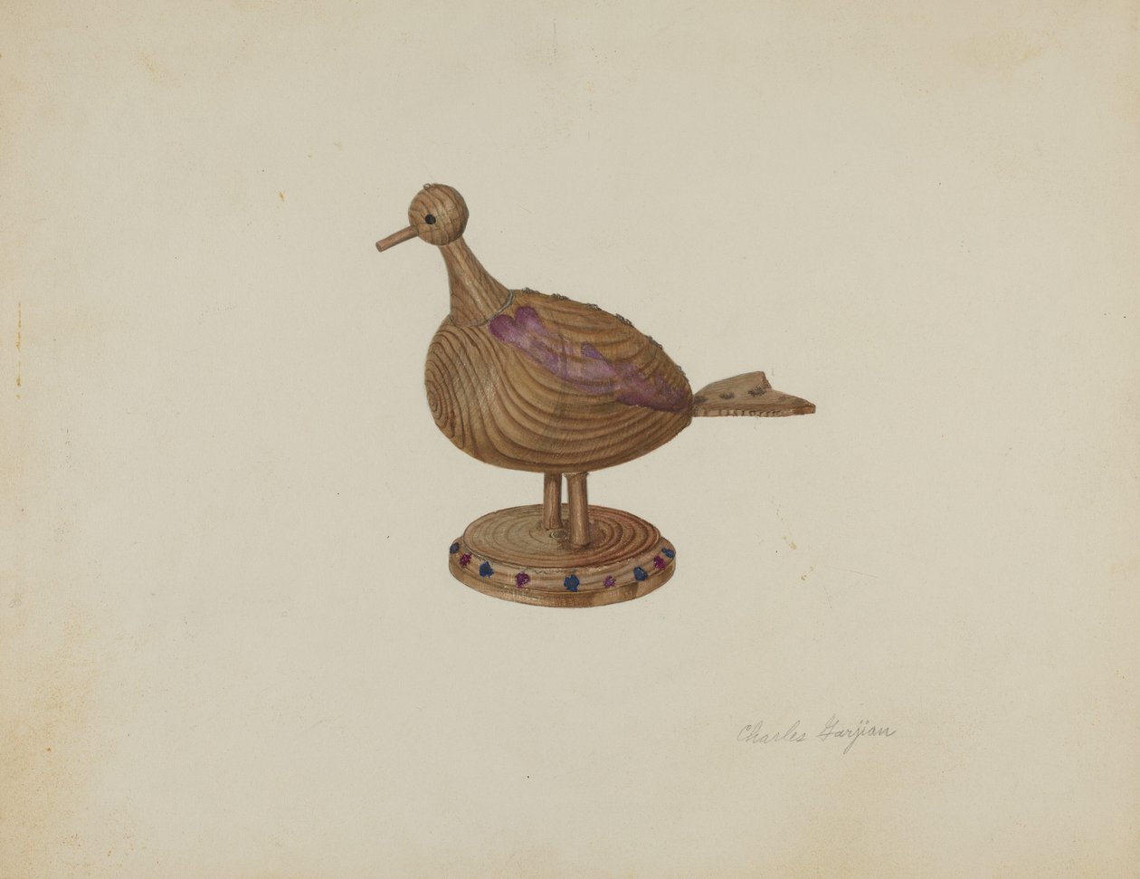Pájaro de Juguete Alemán de Pensilvania de Charles Garjian
