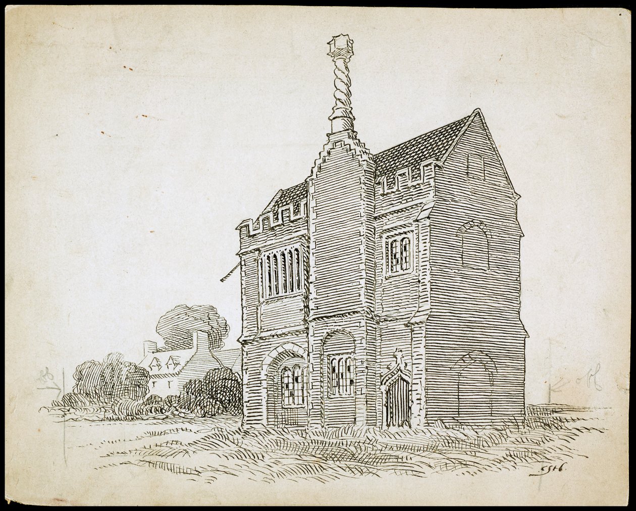 Abadía de Warden, Old Warden, Bedfordshire Central de Charles George Harper