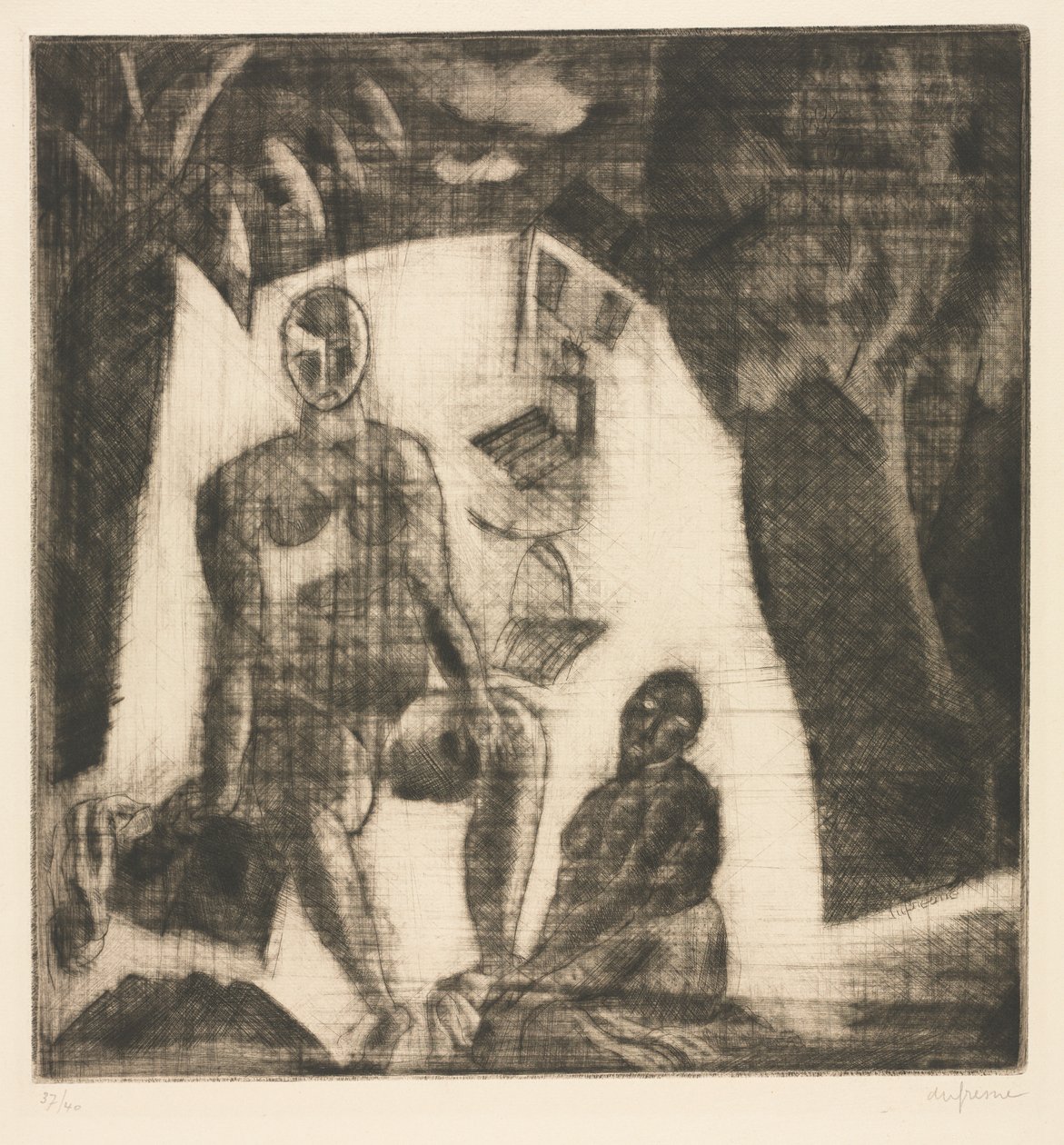 Salida del baño de Charles Georges Dufresne