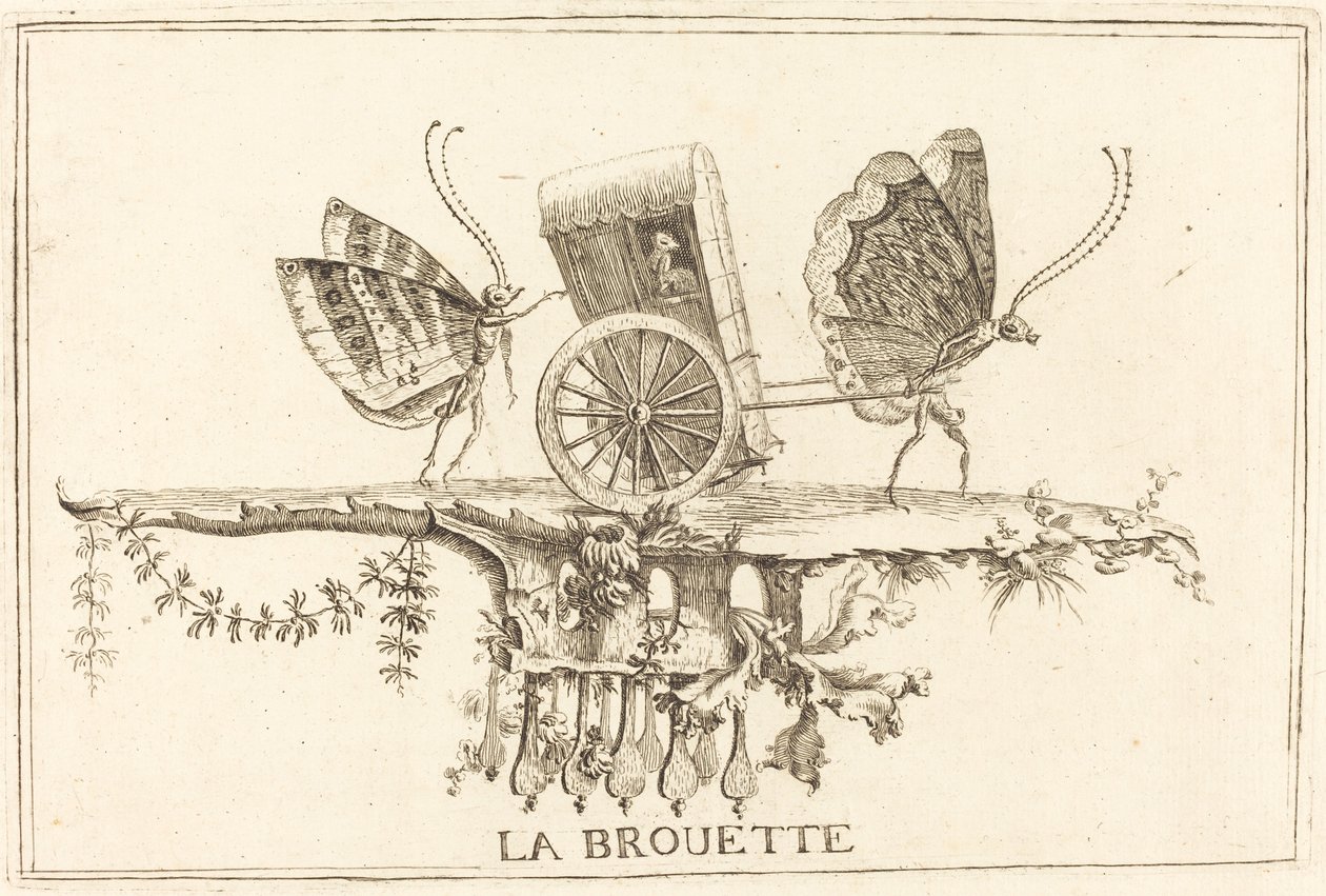 La carretilla de Charles Germain de Saint Aubin