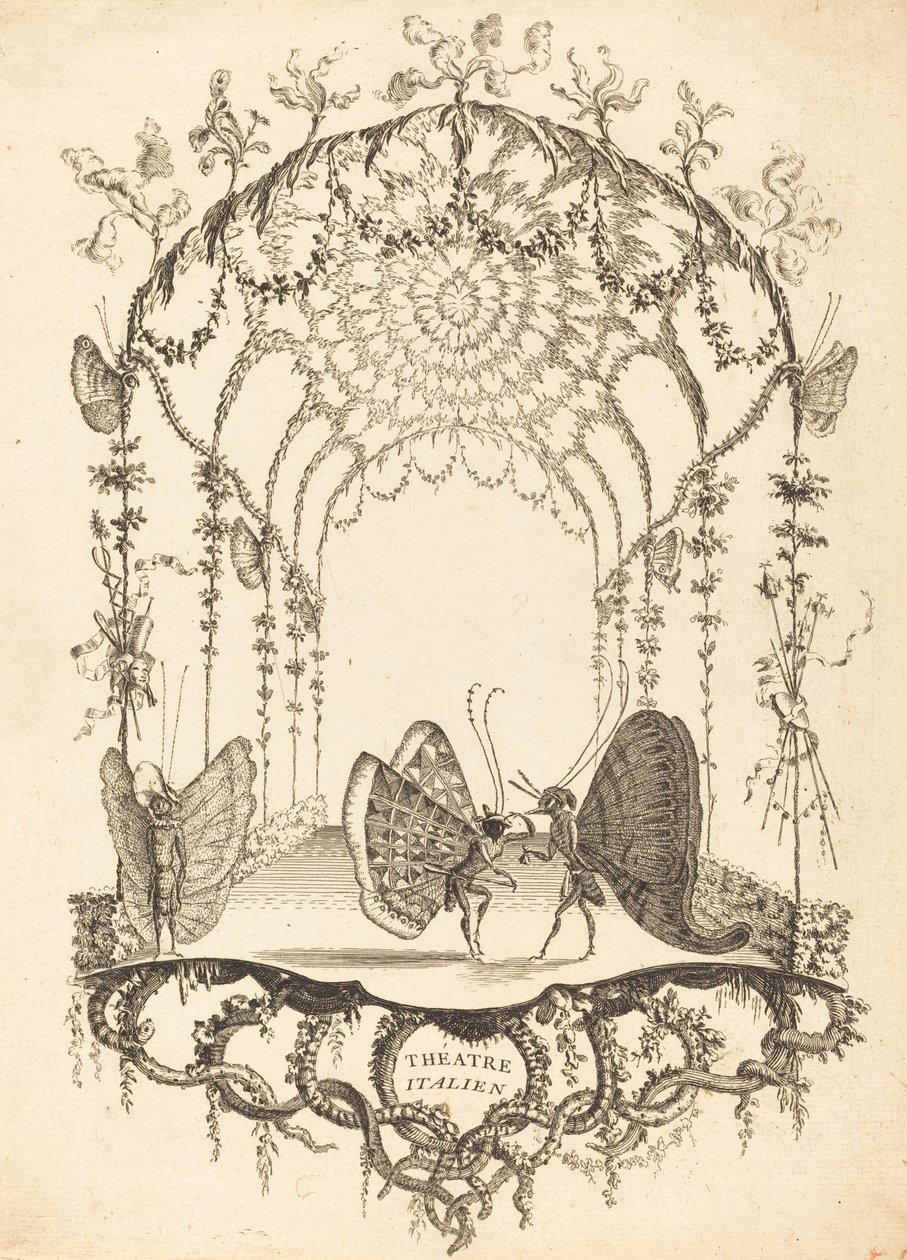 Teatro Italiano de Charles Germain de Saint Aubin