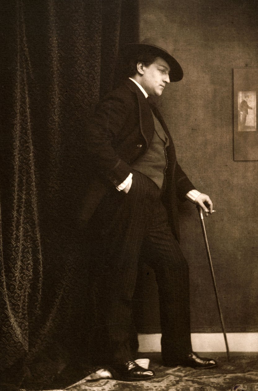 Retrato de Sacha Guitry 1885-1957, c. 1905 de Charles Gerschel