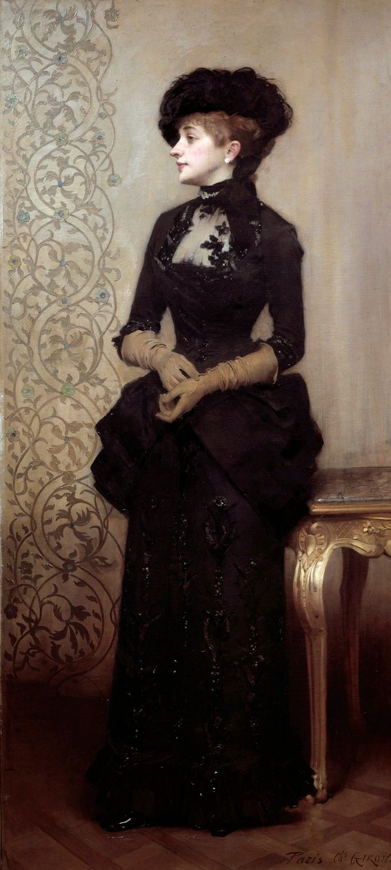 El parisino por Charles Giron (1850-1914) 1883 de Charles Giron