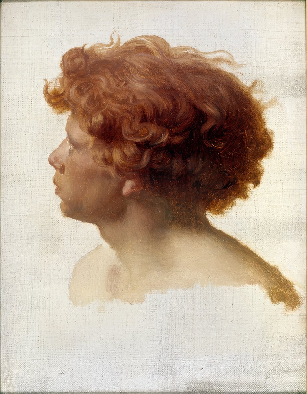 Estudio de la cabeza de Charles Gleyre