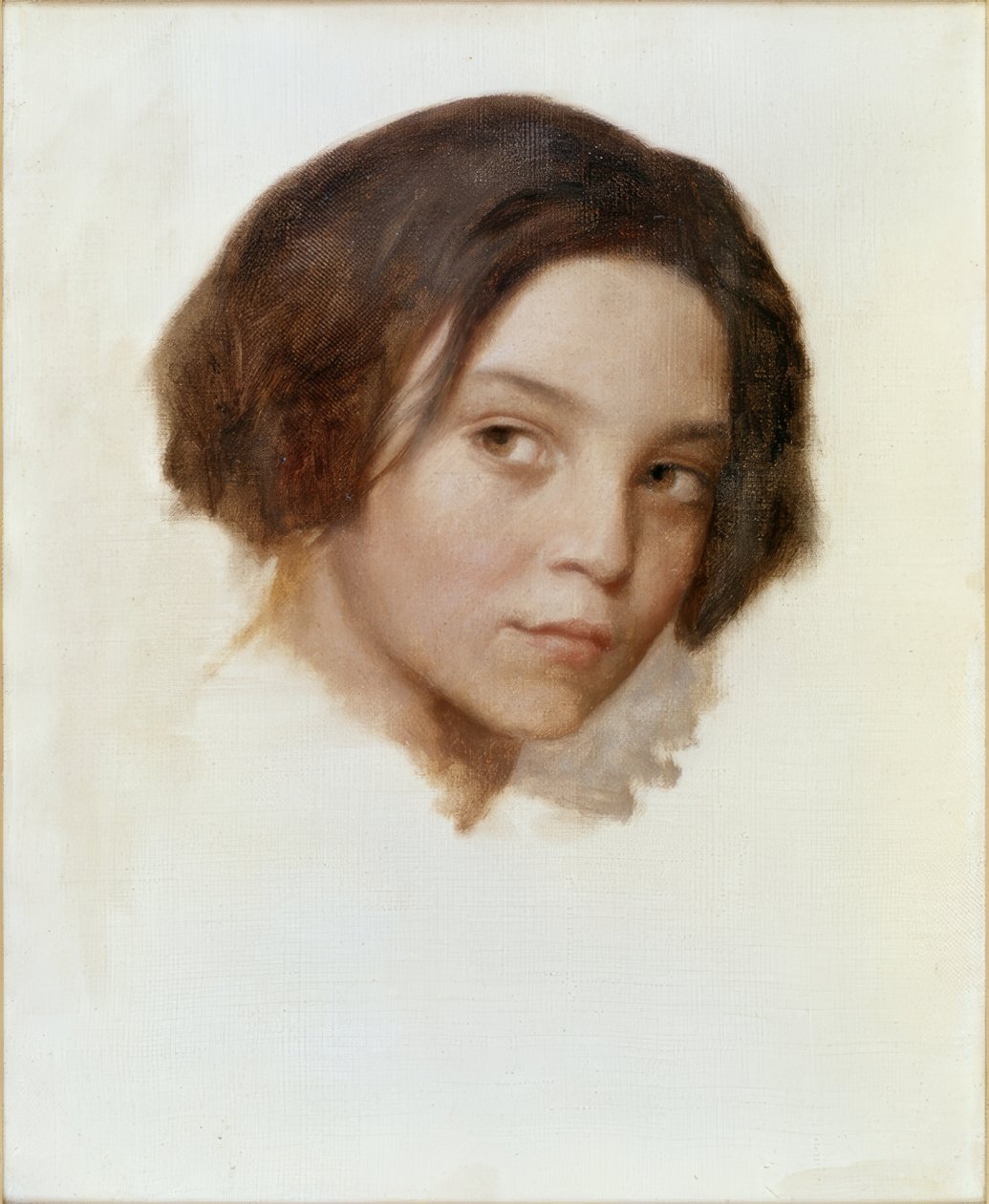 Cabeza de un joven italiano de Charles Gleyre