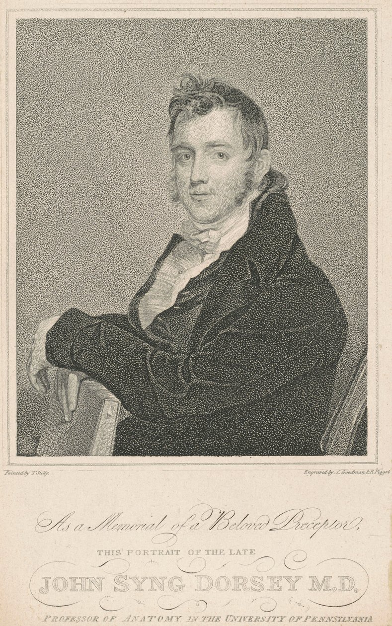 John Syng Dorsey, M.D. de Charles Goodman and Robert Piggot, after Thomas Sully