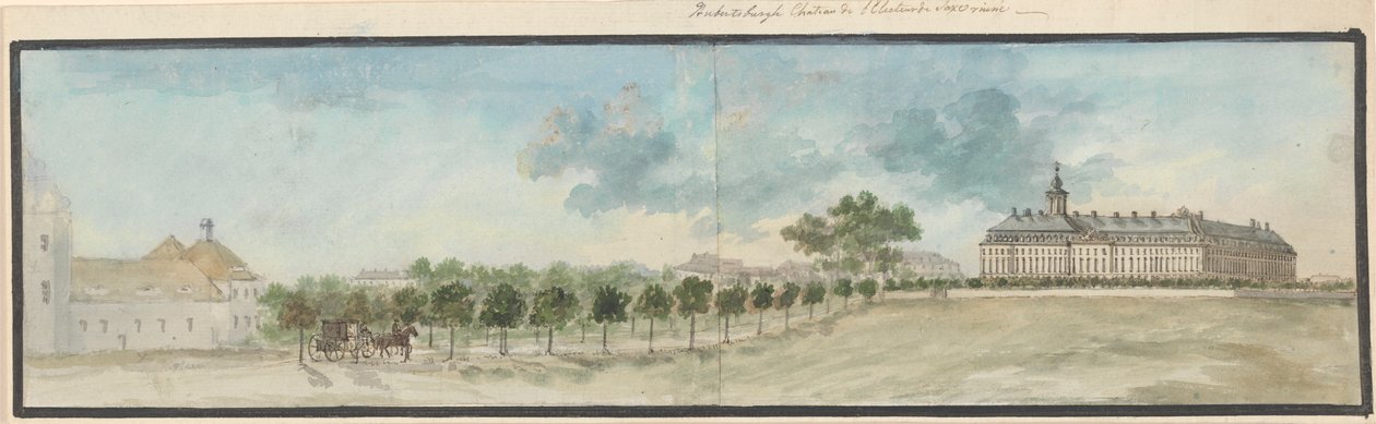 Castillo de Hubertusburg de Charles Gore