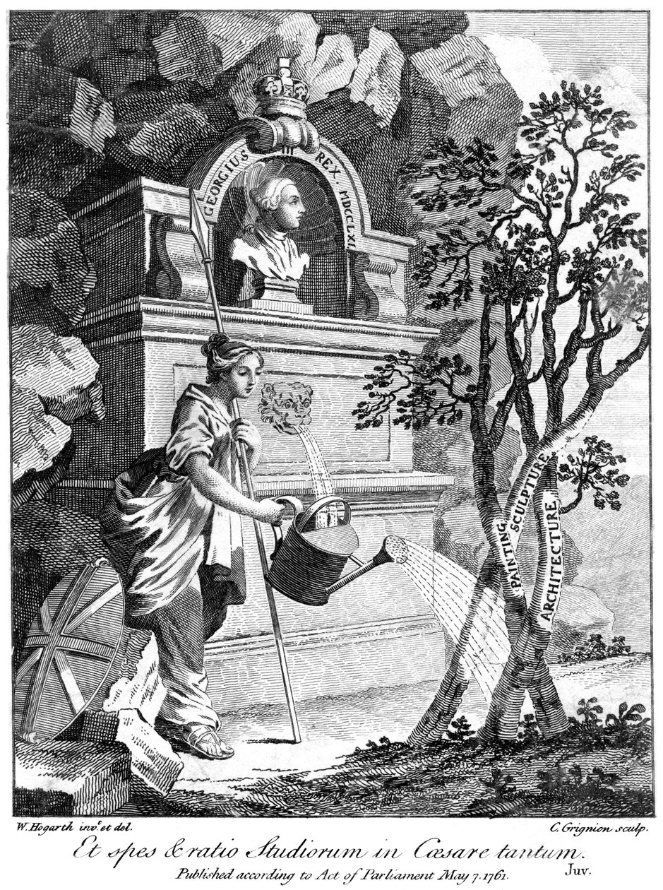 Jorge III del Reino Unido, 1761 de Charles Grignion